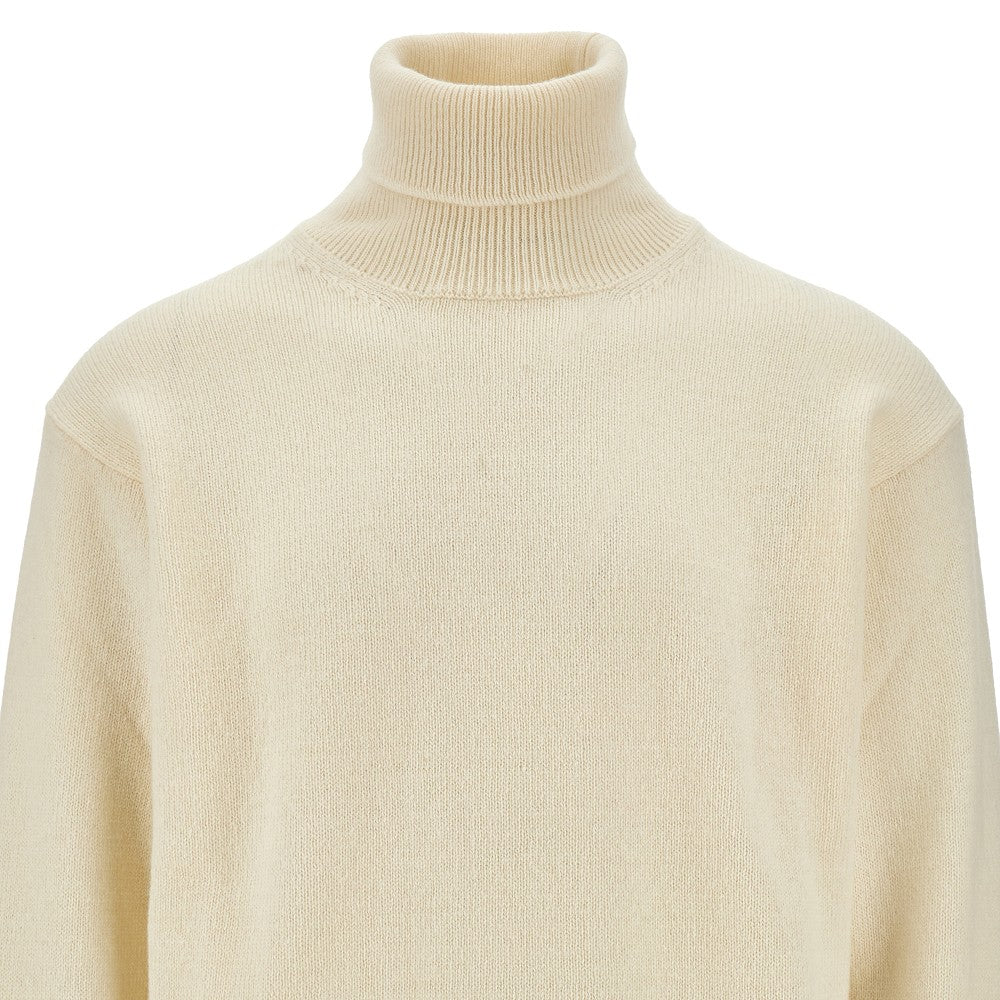 Wool and cashmere turtleneck sweater