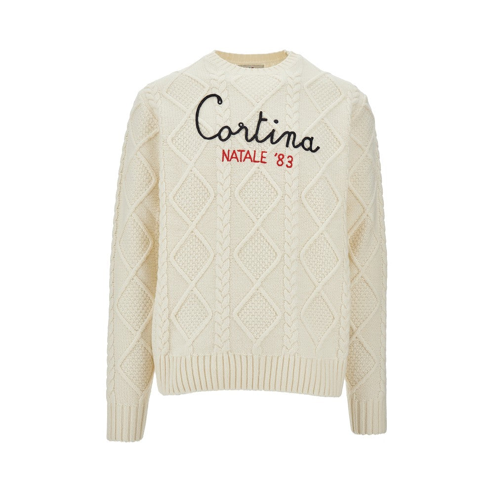 'Cortina' braided sweater