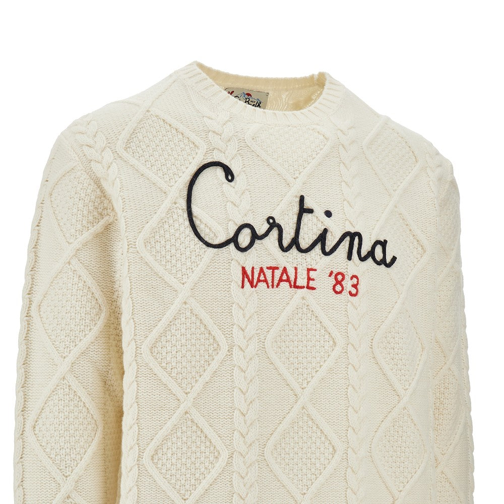 'Cortina' braided sweater