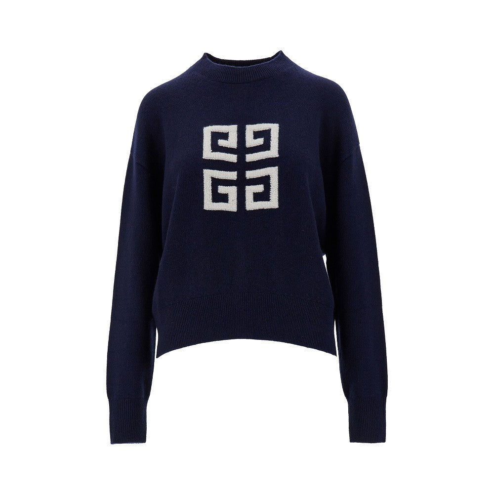 Cashmere sweater with 4G logo