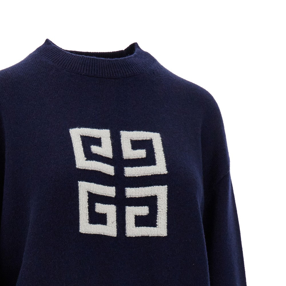 Cashmere sweater with 4G logo