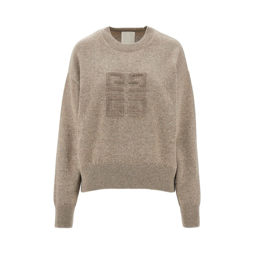 Cashmere sweater with 4G logo