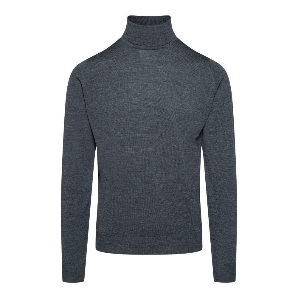 Merino wool turtleneck sweater