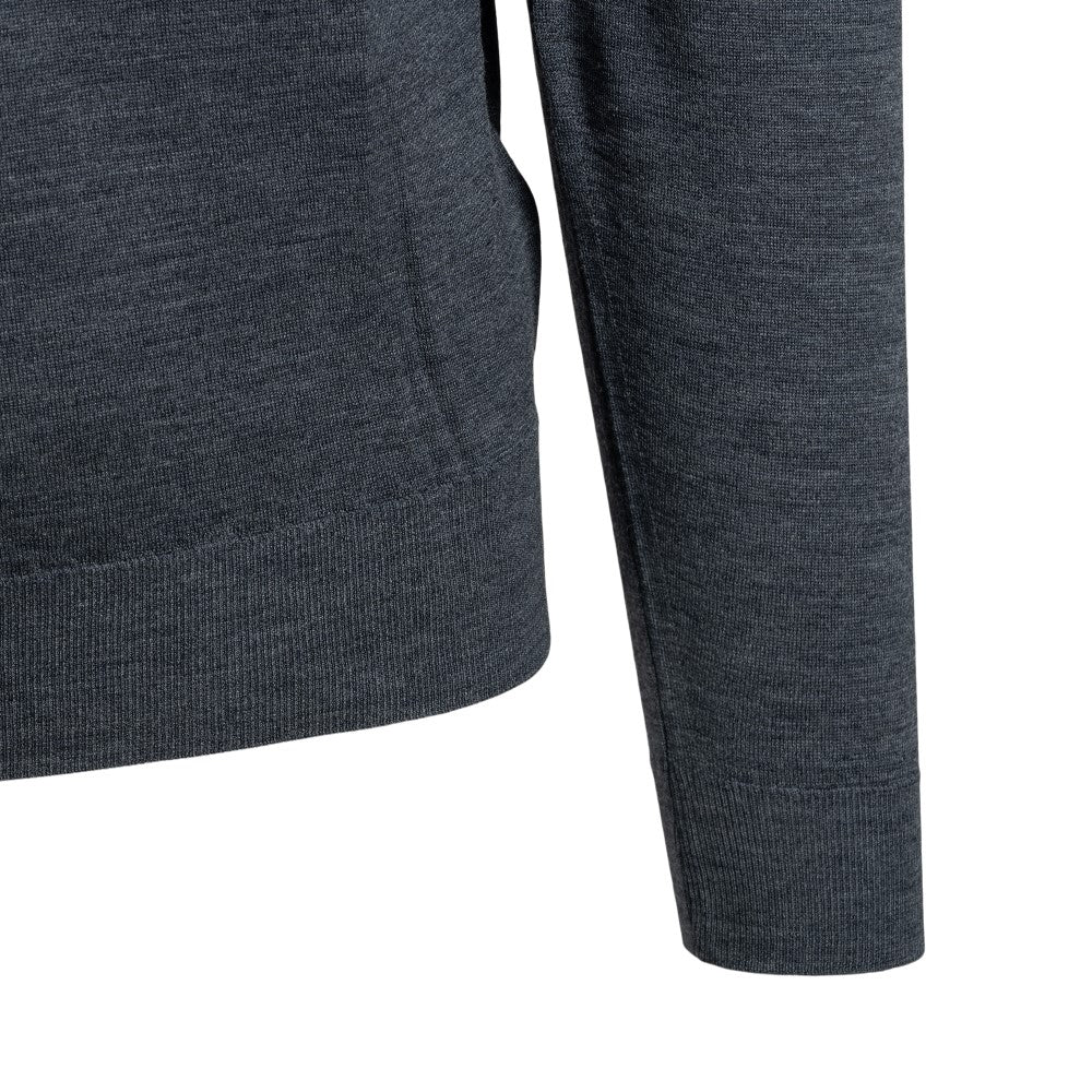 Pullover a collo alto in lana Merino