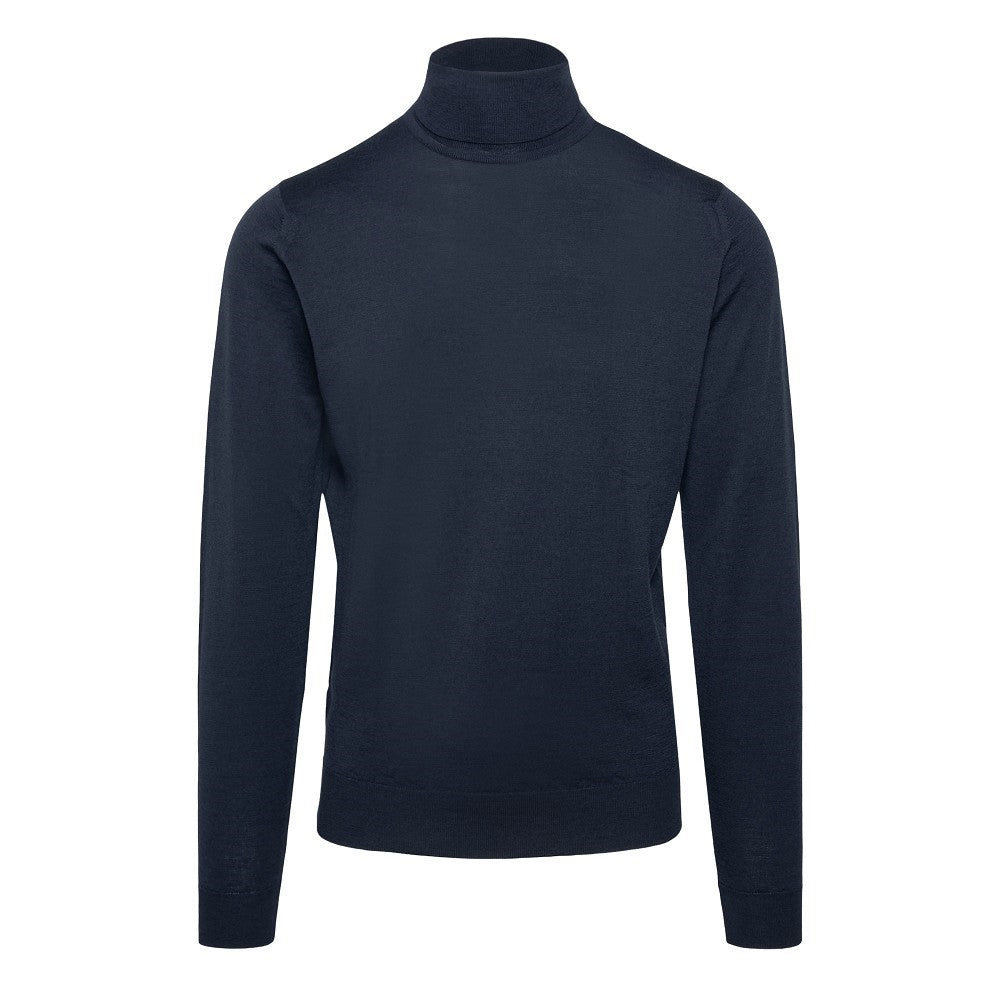 Pullover a collo alto in lana Merino