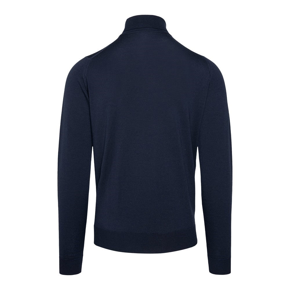 Pullover a collo alto in lana Merino