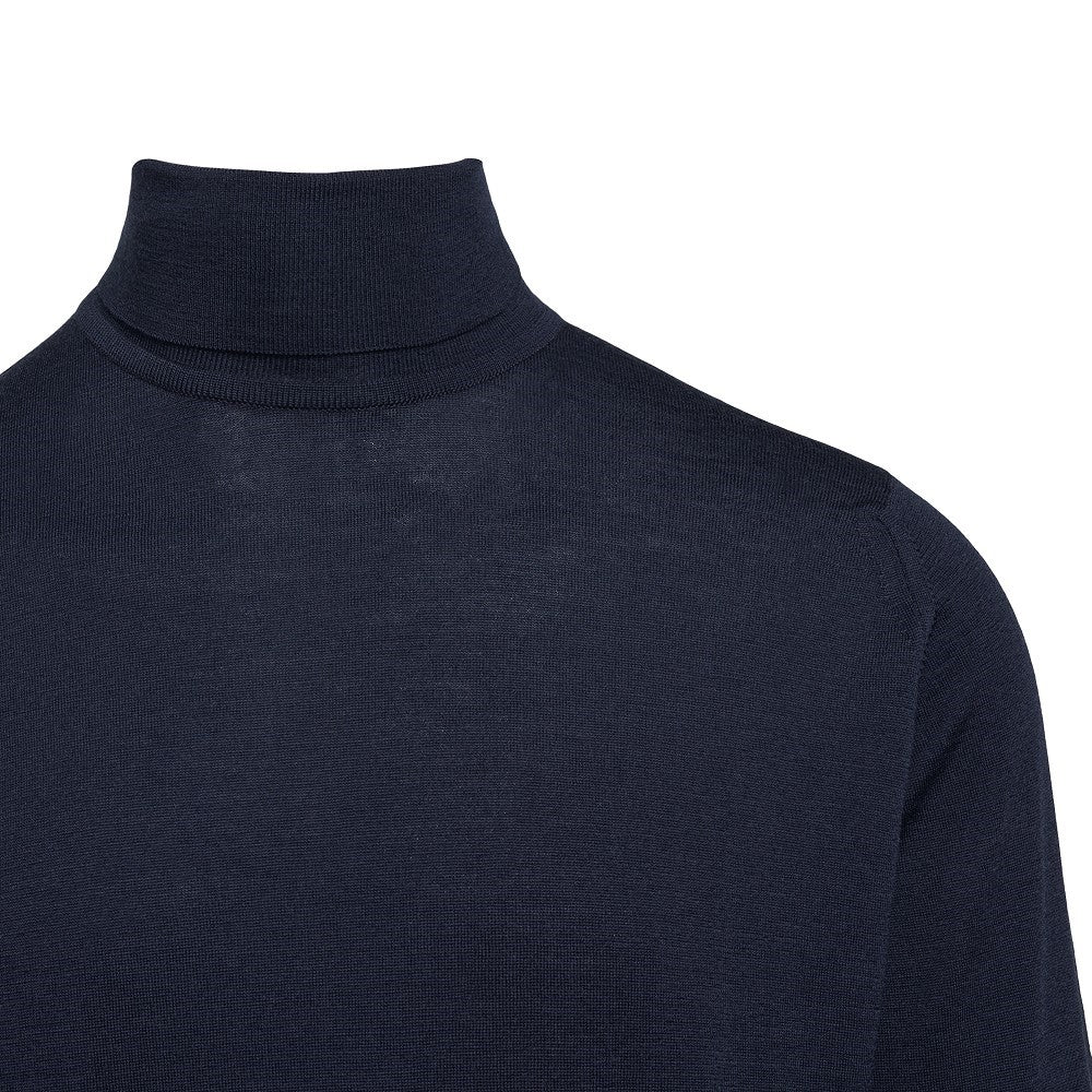 Pullover a collo alto in lana Merino