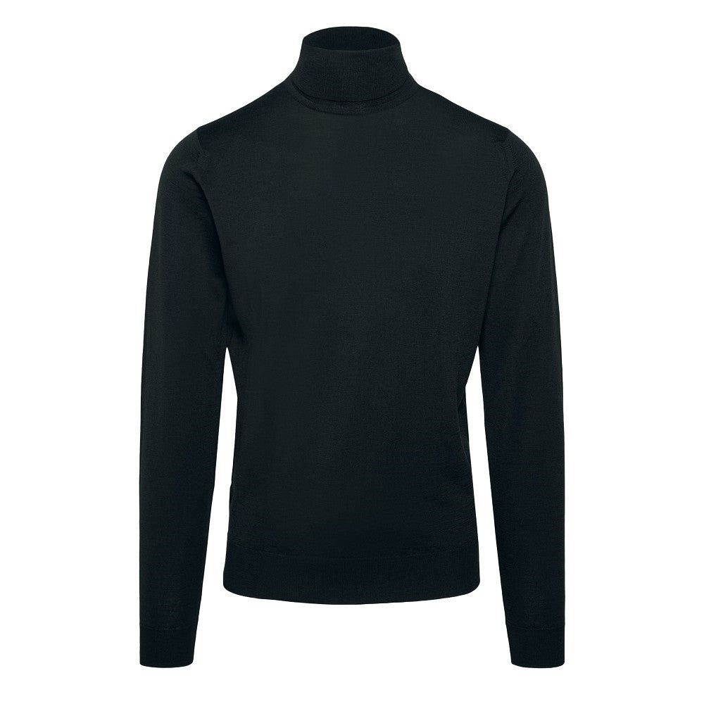 Pullover a collo alto in lana Merino
