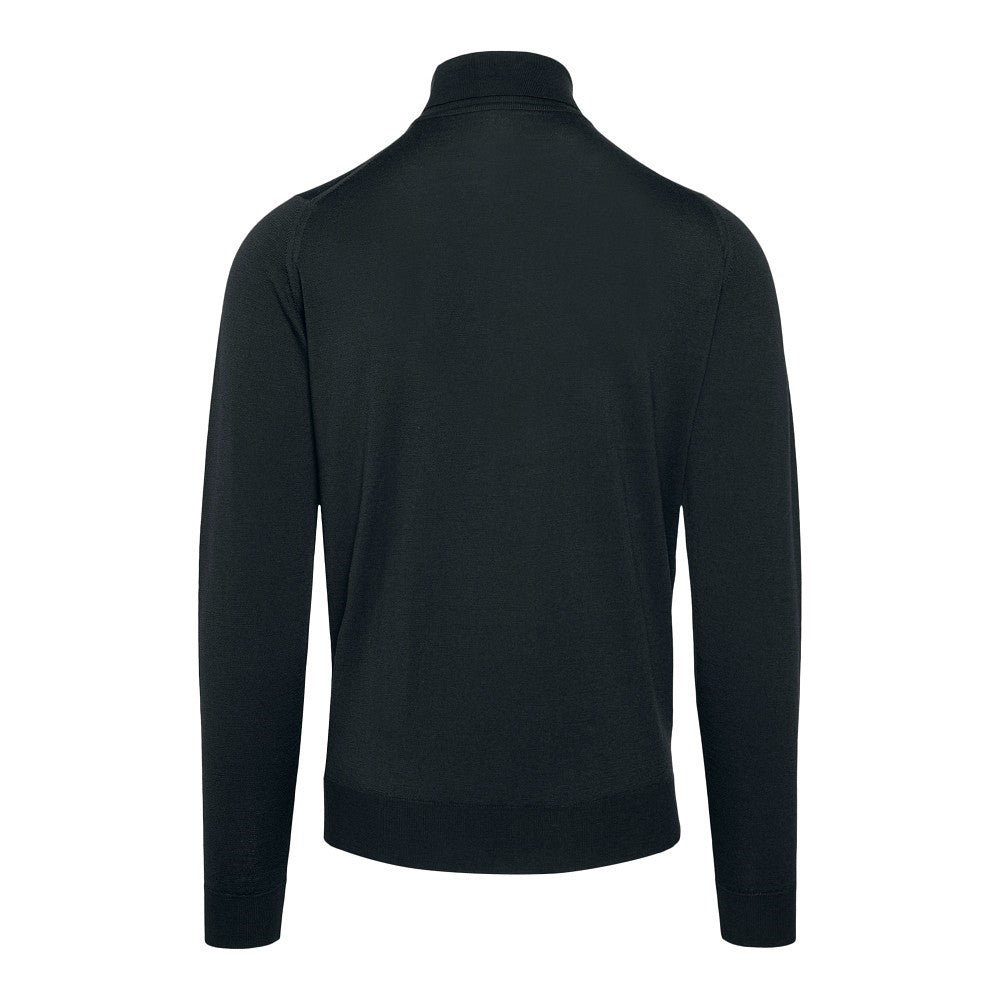 Pullover a collo alto in lana Merino