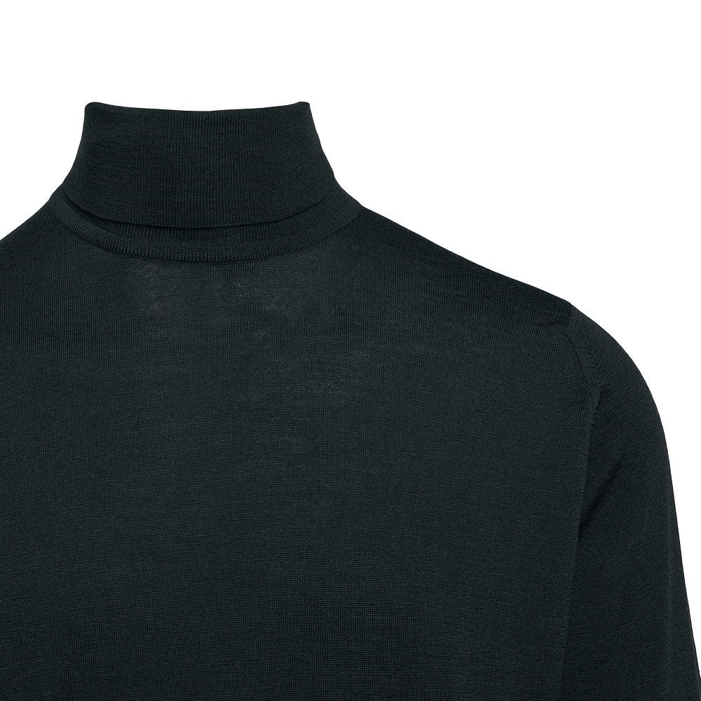 Pullover a collo alto in lana Merino