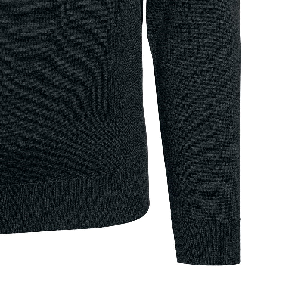 Pullover a collo alto in lana Merino