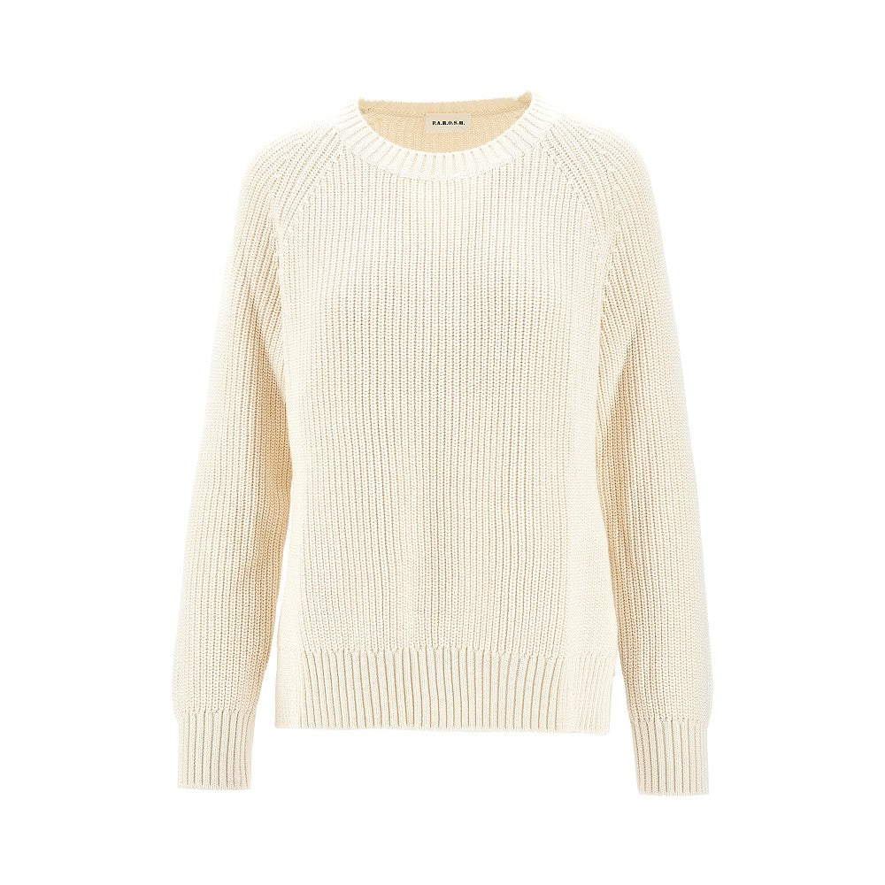 Cotton and cashmere sweater