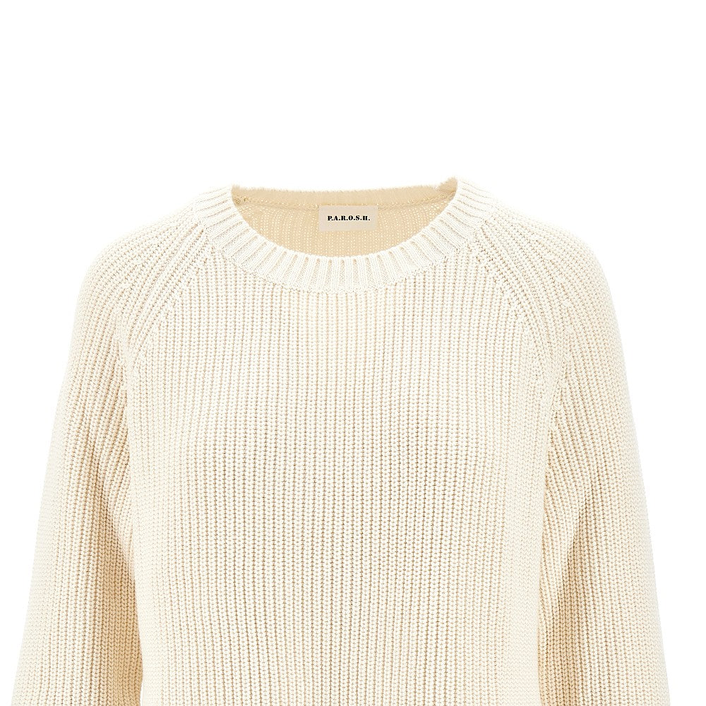 Cotton and cashmere sweater