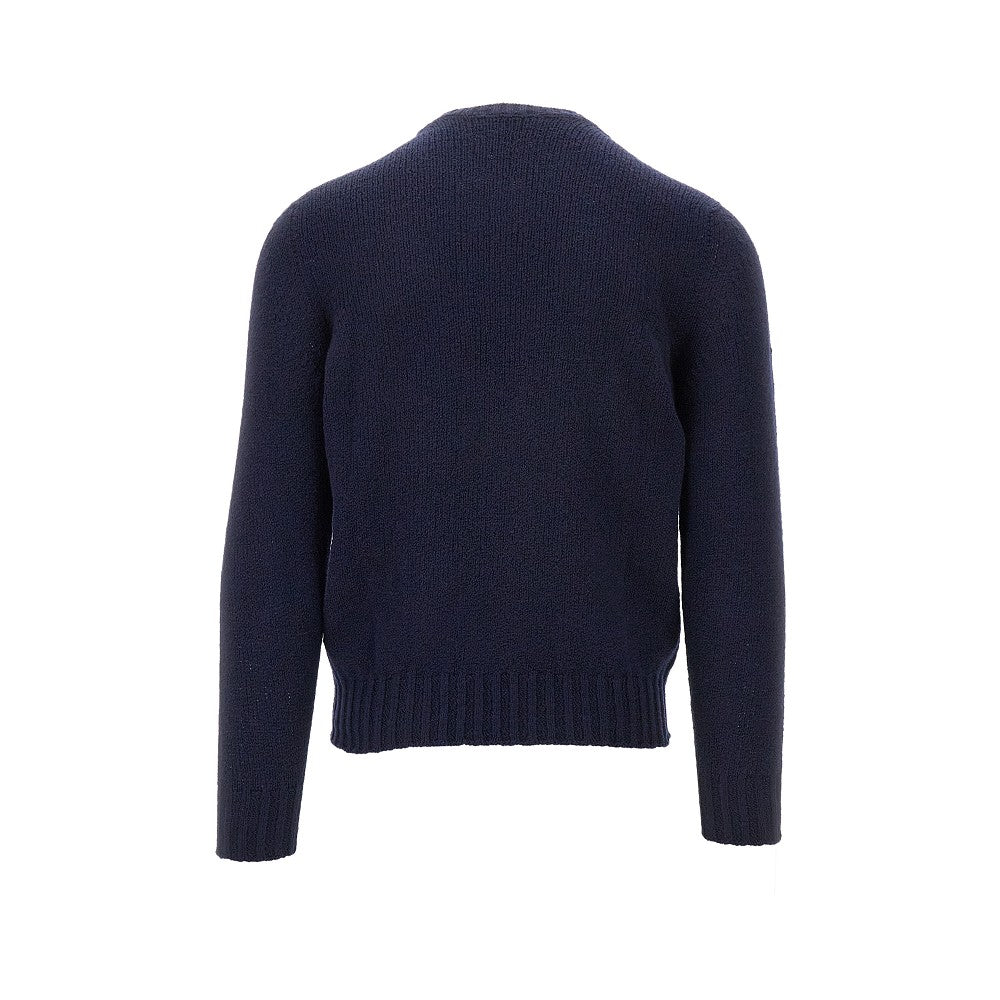 Pullover girocollo in cotone