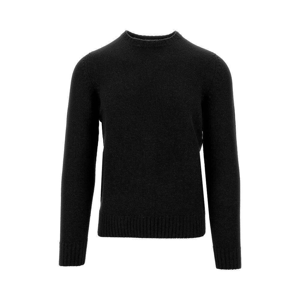 Pullover girocollo in lana Merino Extrafine