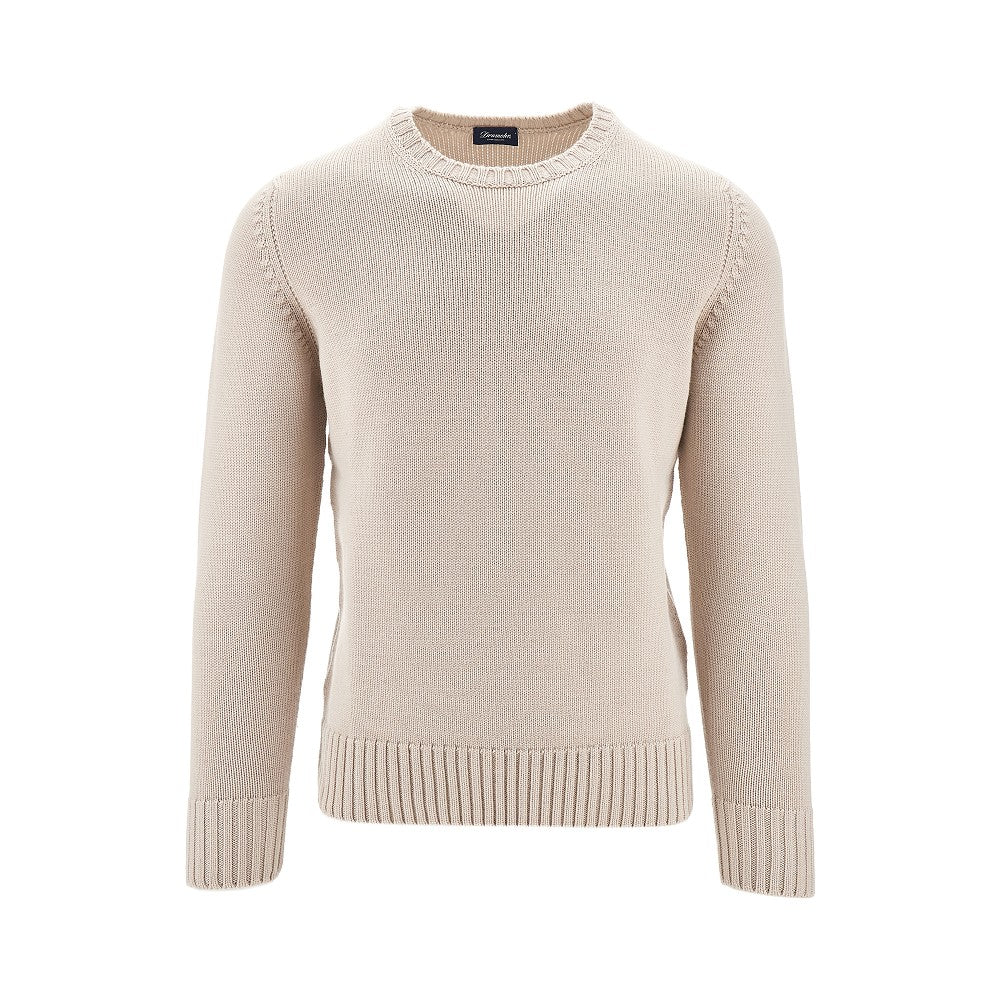 Pullover girocollo in lana Merino Extrafine