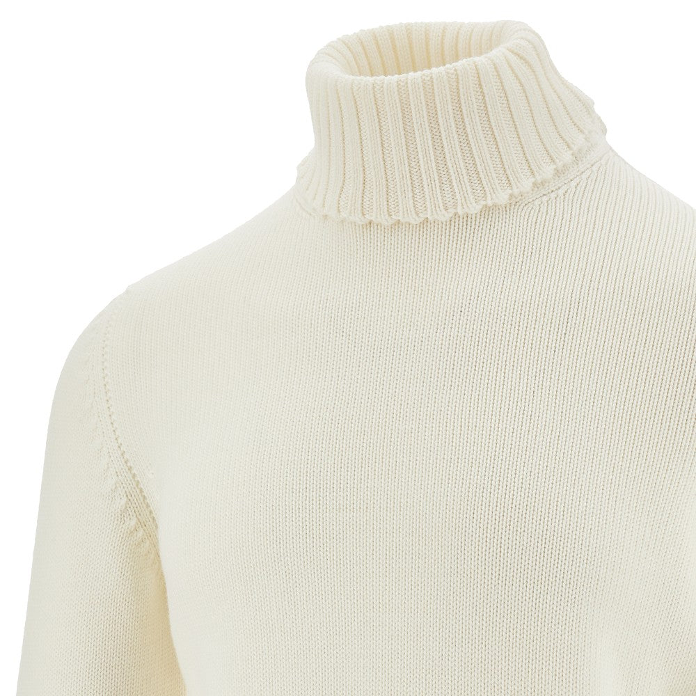 Extrafine Merino wool turtleneck sweater