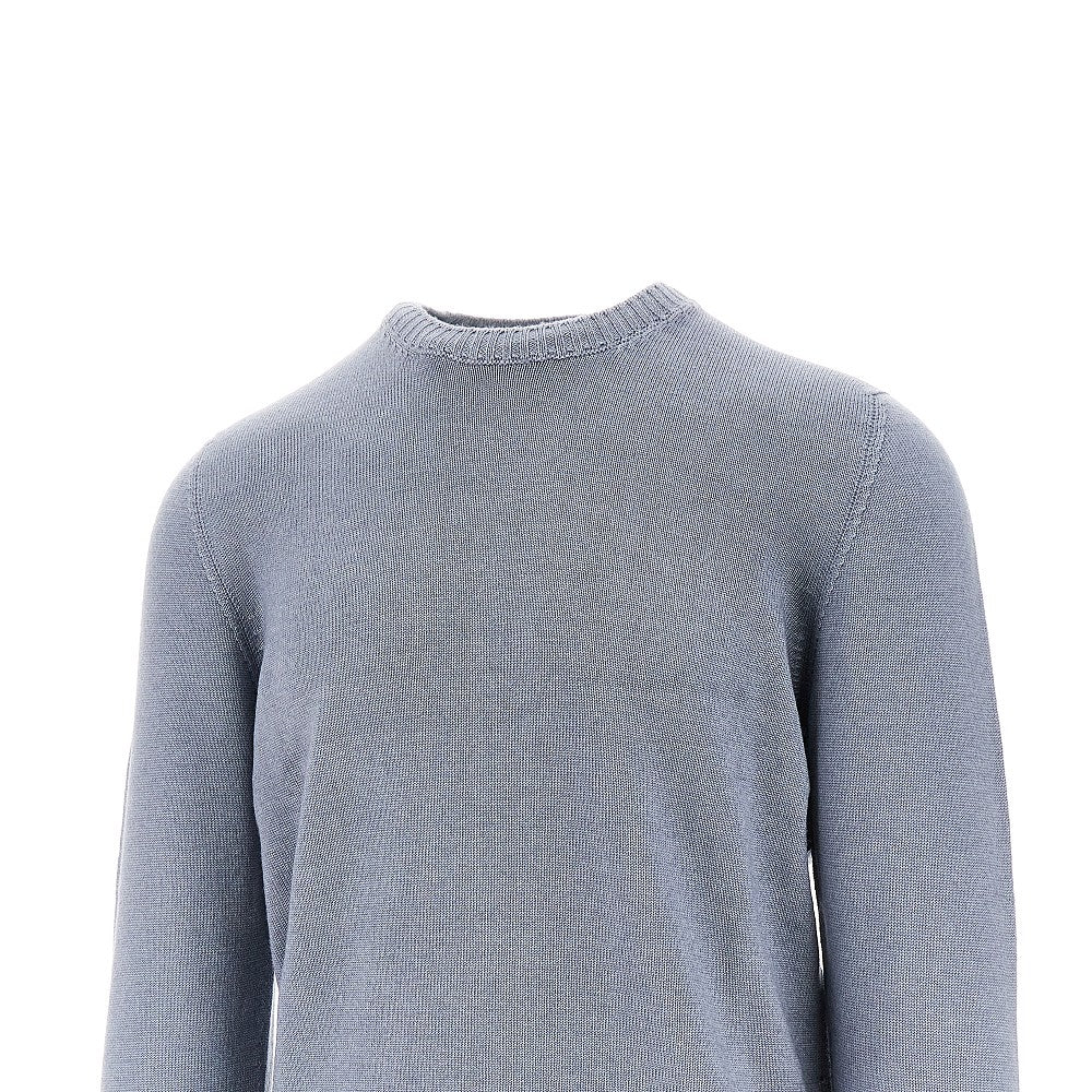 Pullover girocollo in lana Merino Extrafine