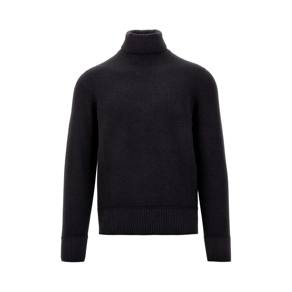 Merino wool turtleneck sweater