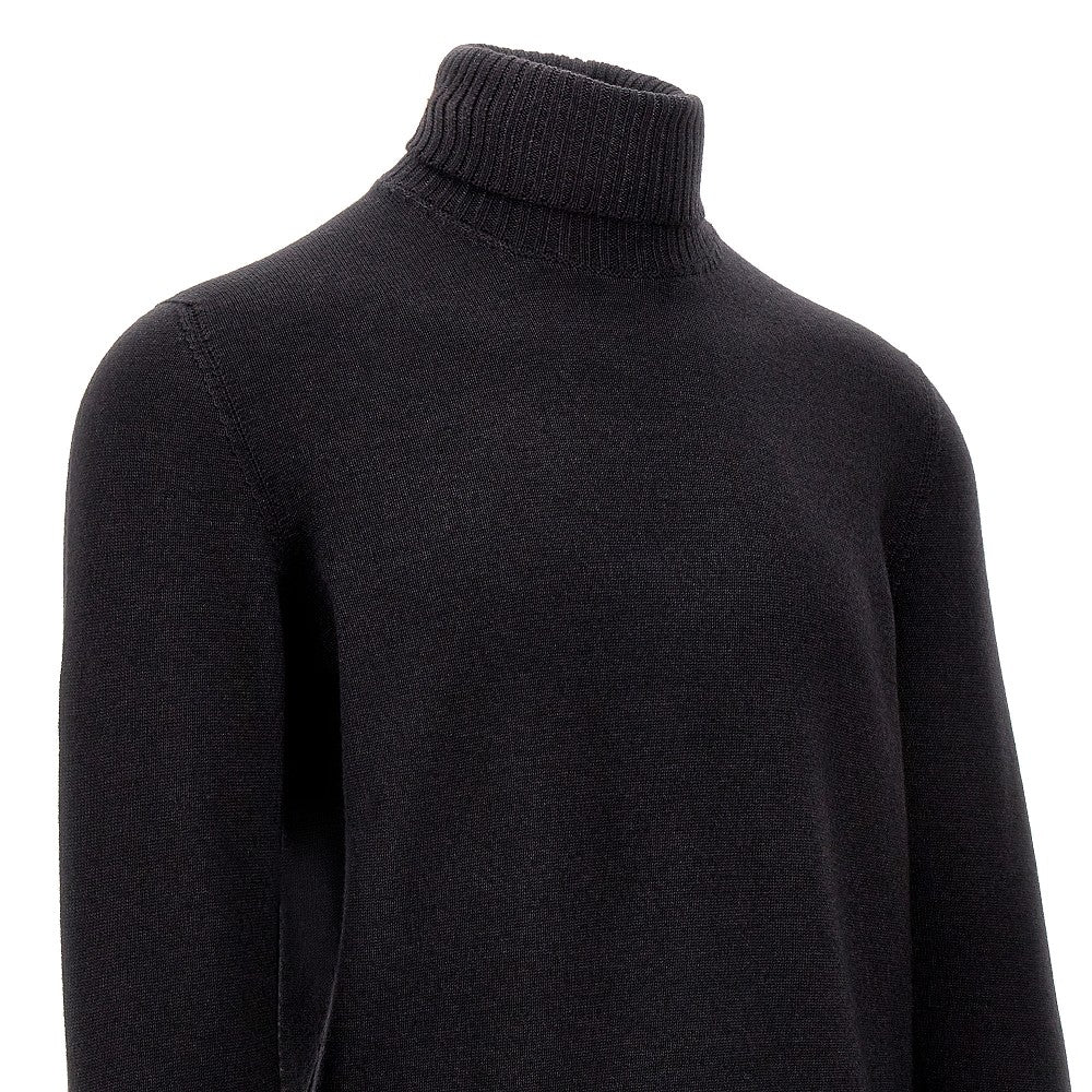 Merino wool turtleneck sweater