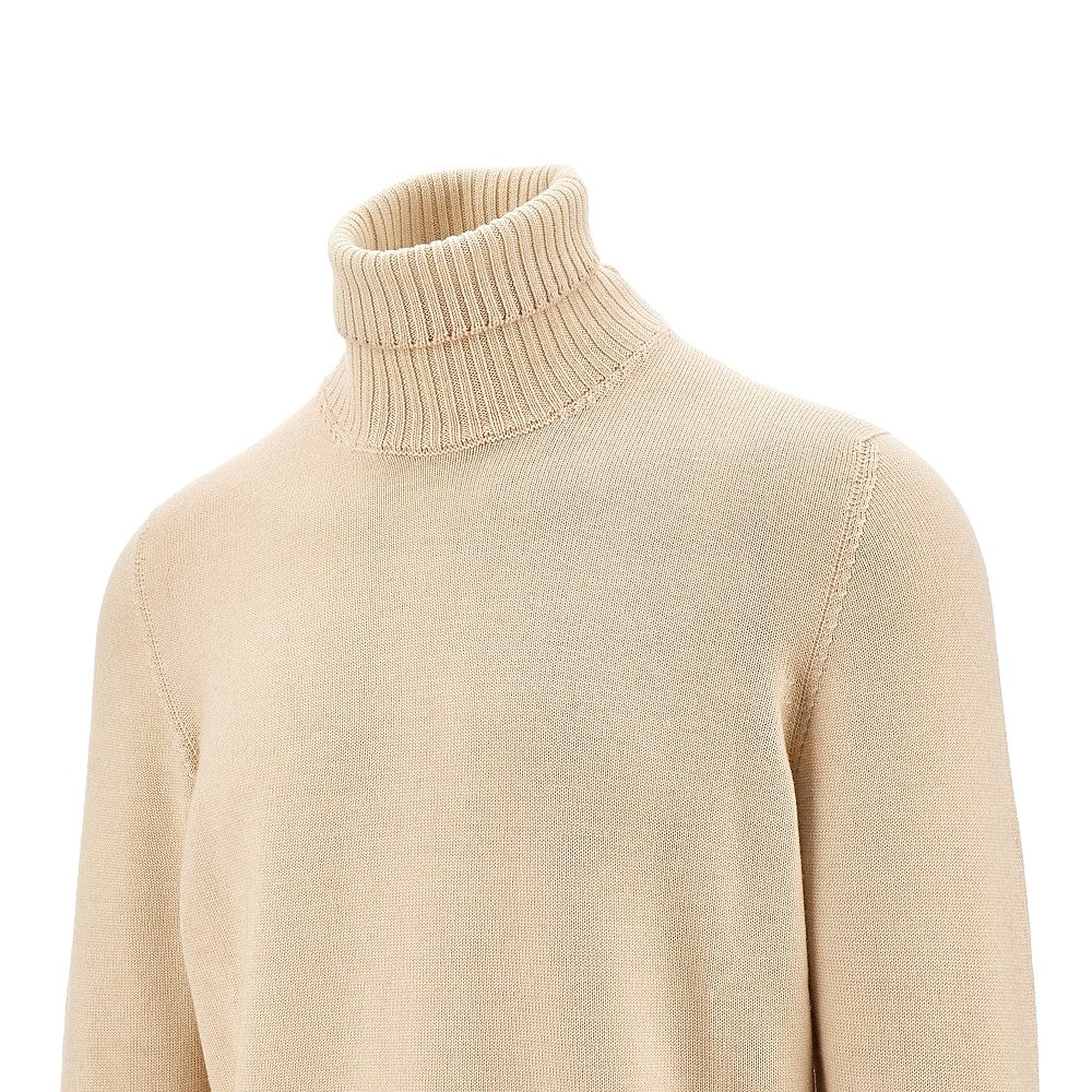 Merino wool turtleneck sweater