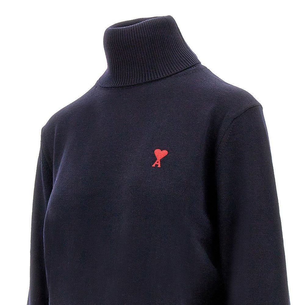 Pullover a collo alto in lana 'Ami de Coeur'