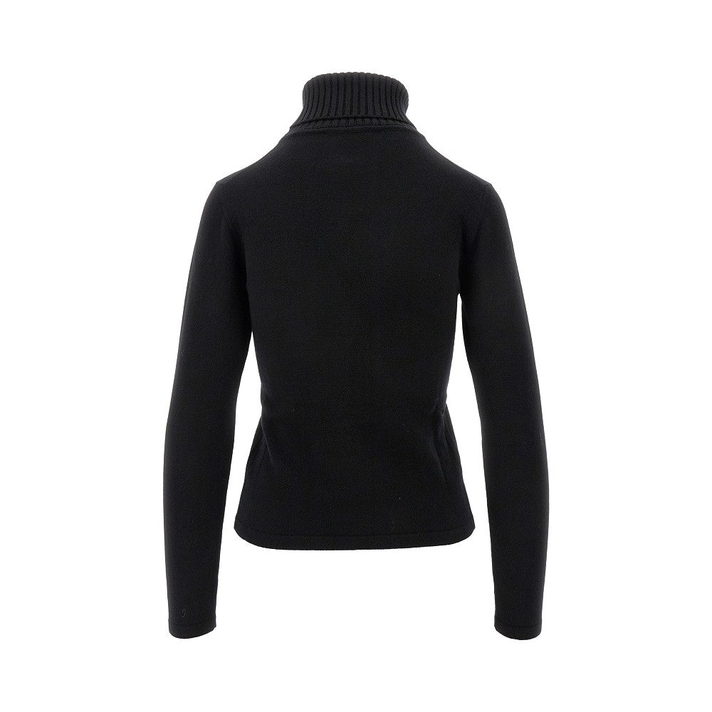Cashmere turtleneck sweater