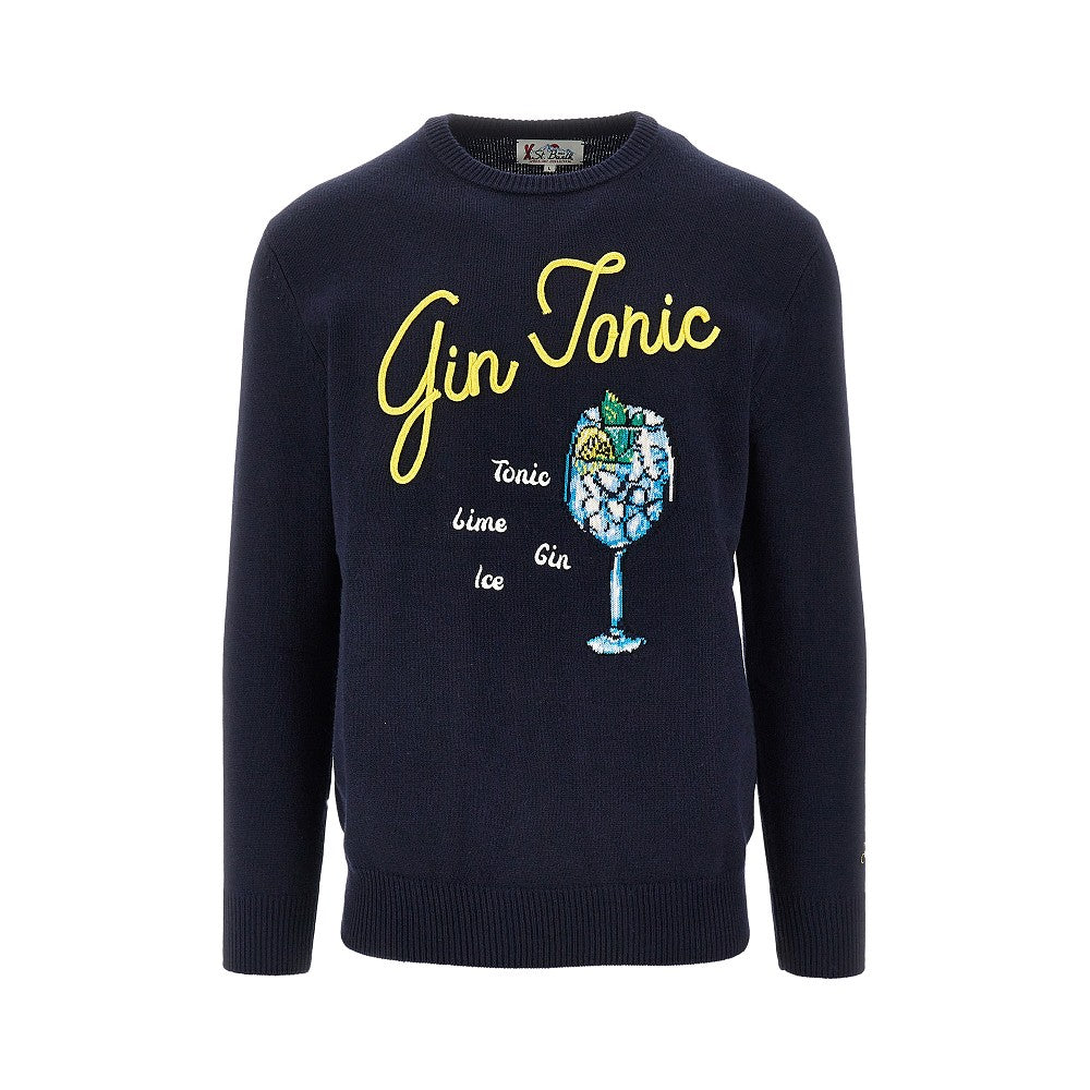 'Gin Tonic' cashmere-blend sweater