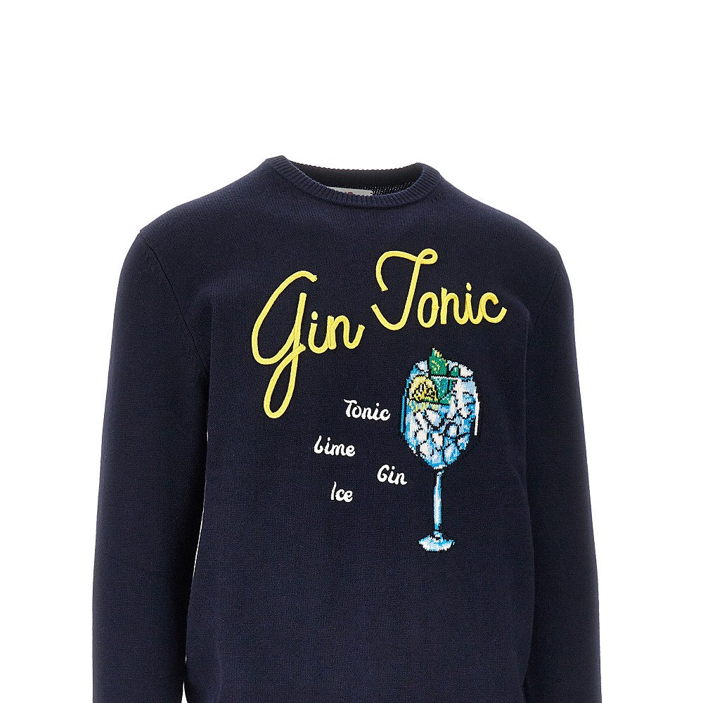 'Gin Tonic' cashmere-blend sweater