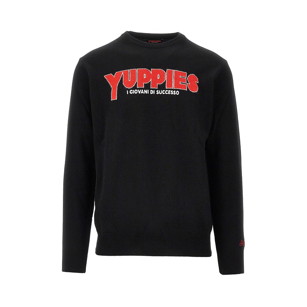 'Yuppies' crewneck sweater