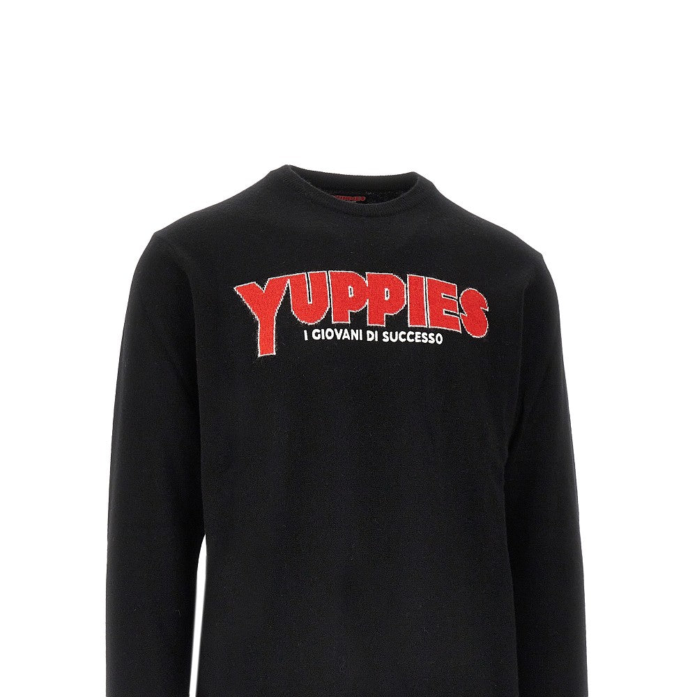 'Yuppies' crewneck sweater
