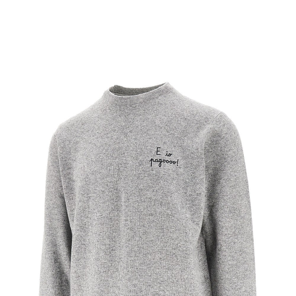'Yuppies' embroidered sweater