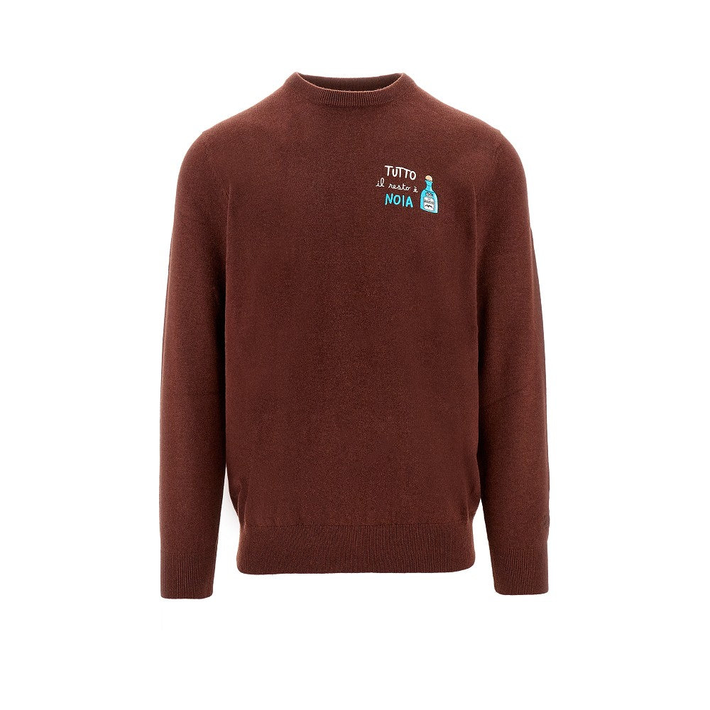 Embroidered sweater