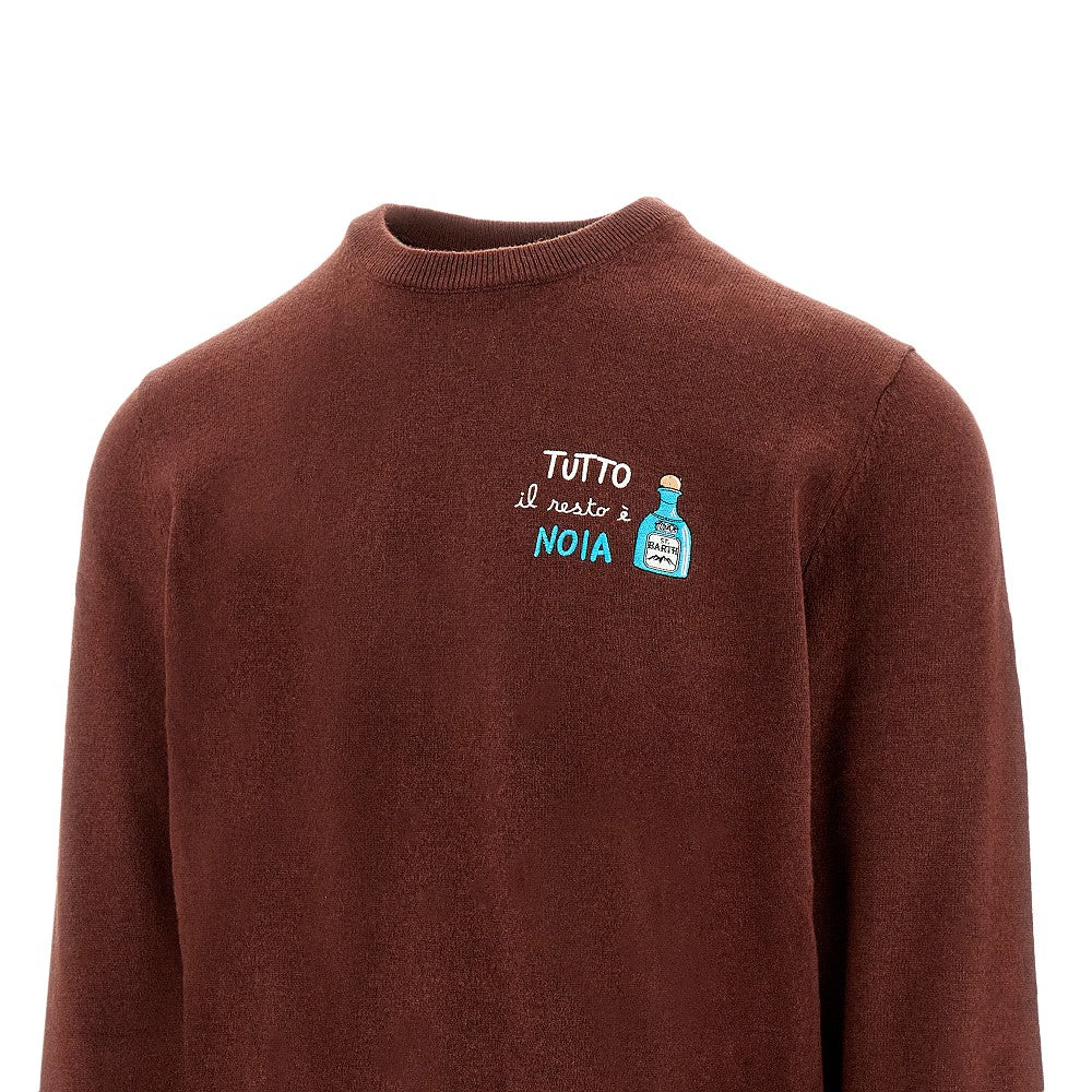 Embroidered sweater