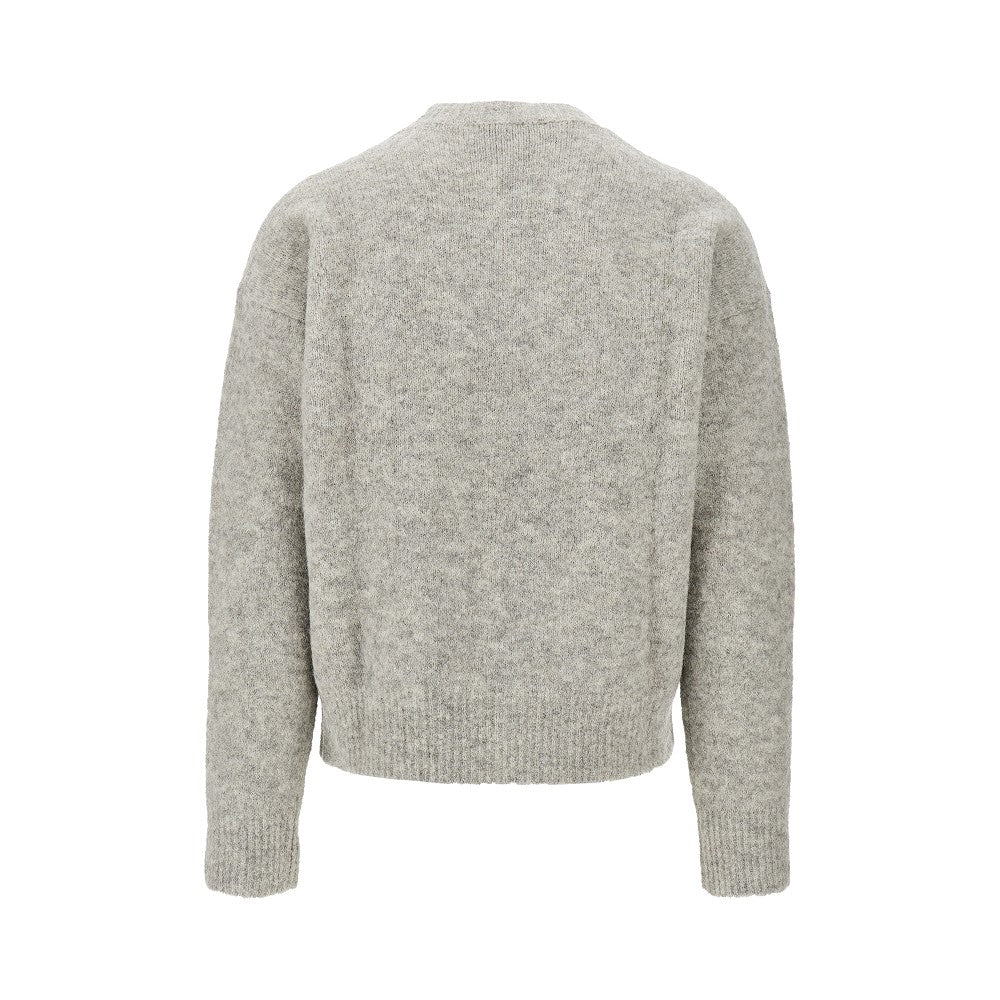 Alpaca-blend crewneck sweater