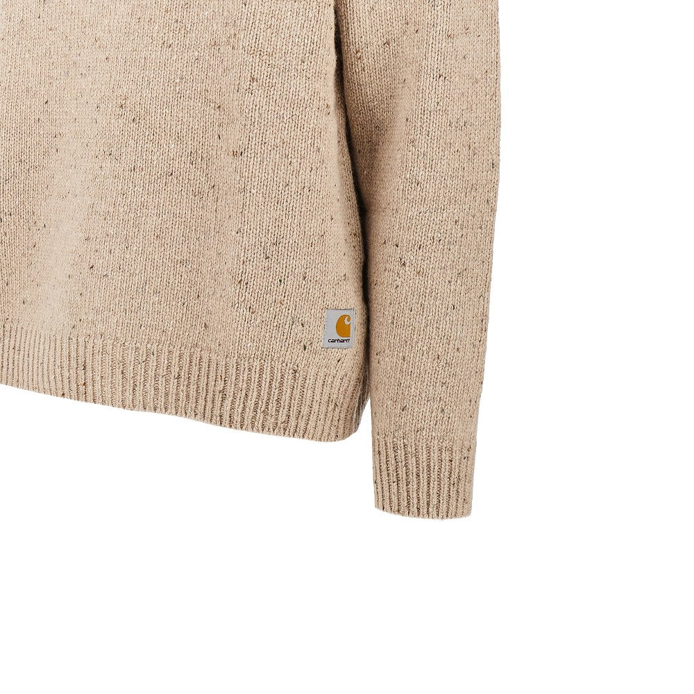 'Anglistic' crewneck sweater