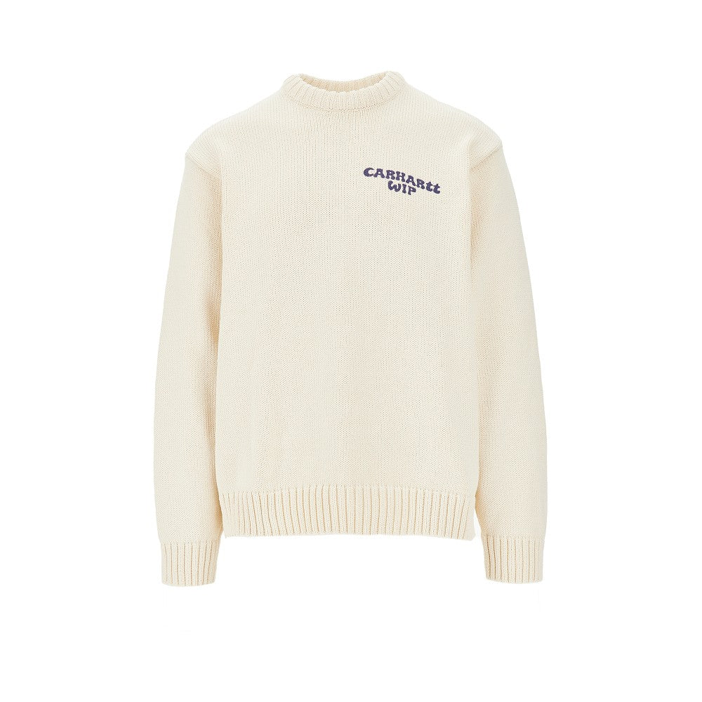 'Helix' cotton-blend sweater