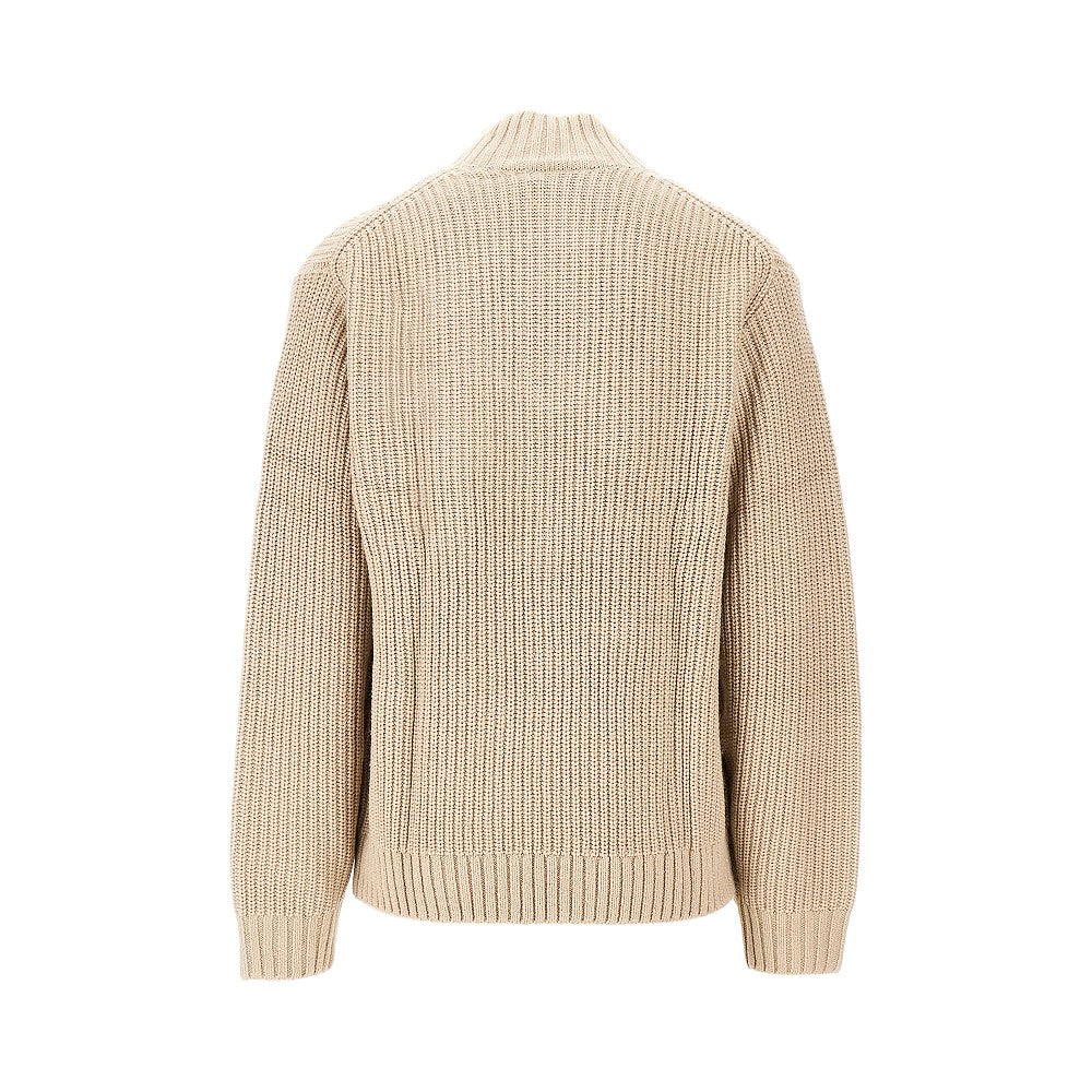 'Detroit' half-zip sweater