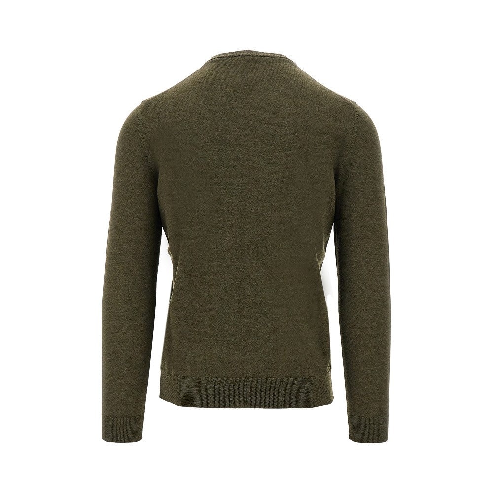 Merino wool crewneck sweater