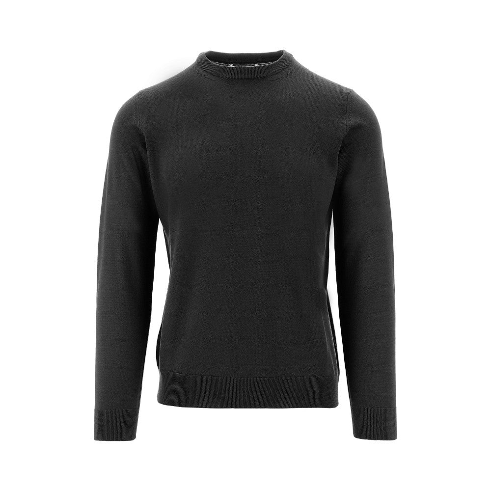 Merino wool crewneck sweater