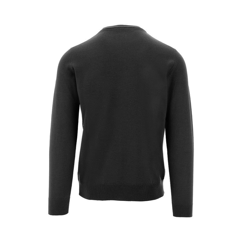 Merino wool crewneck sweater