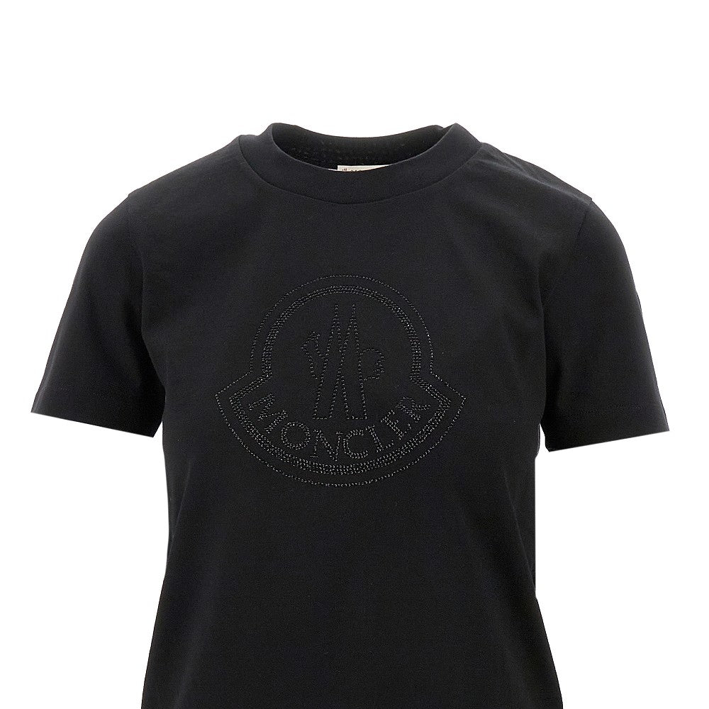 Strass logo T-shirt