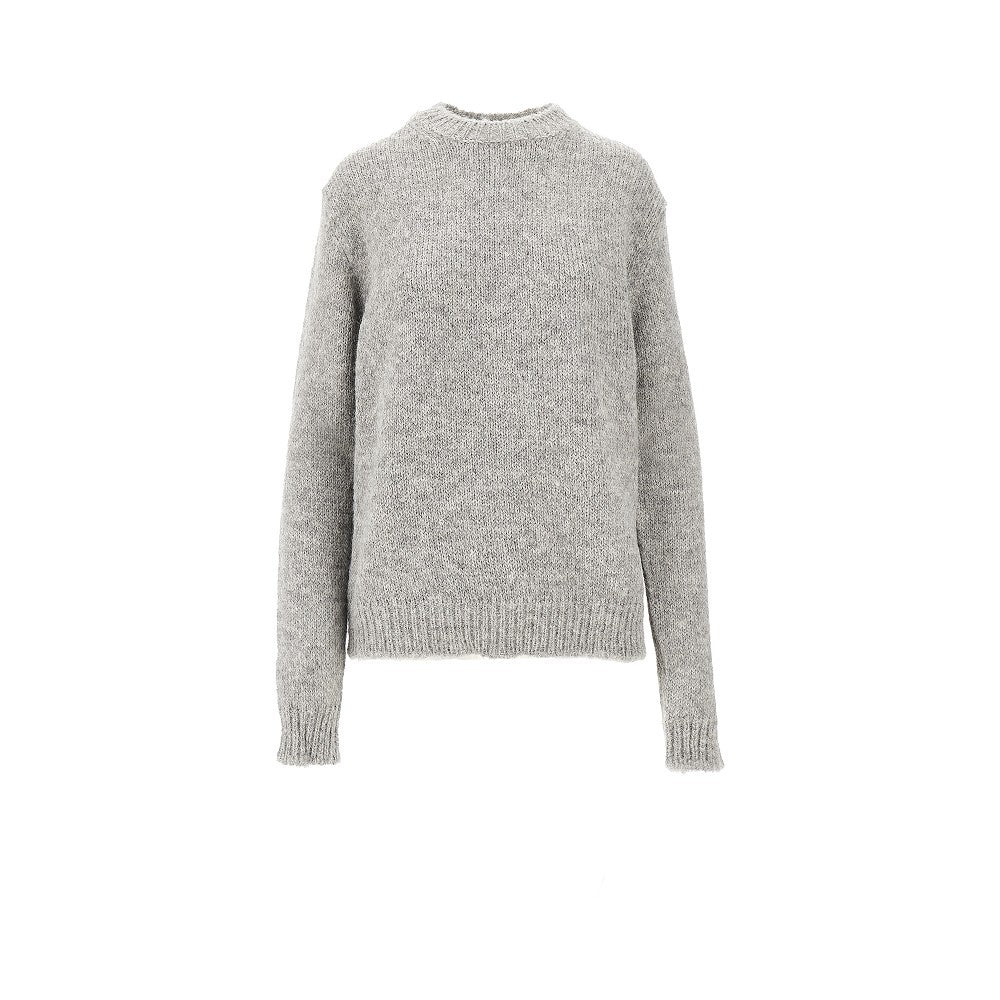 Alpaca-blend crewneck sweater