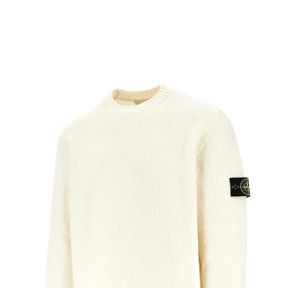 Pullover in misto lana bouclé