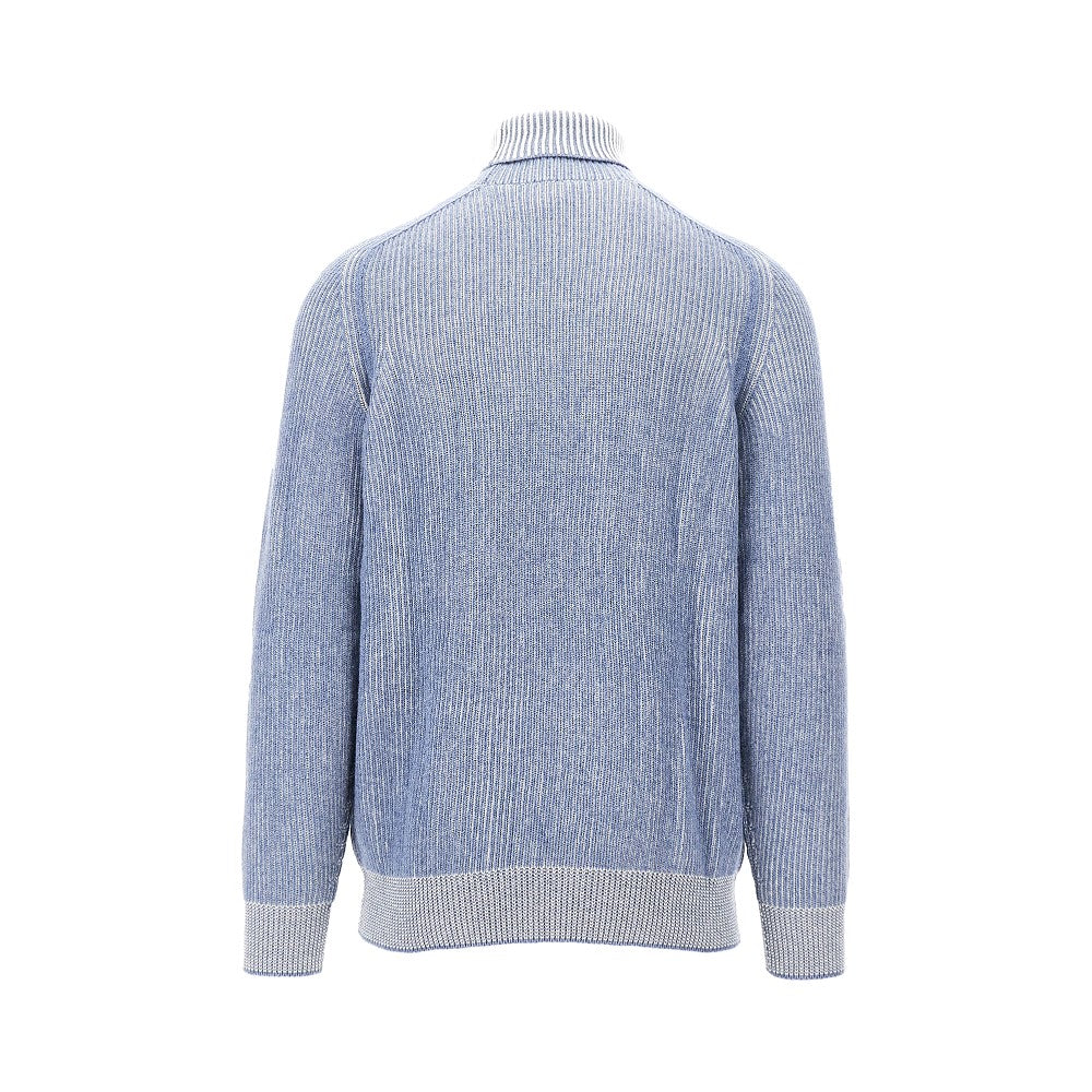 Pullover reversibile in cachemire