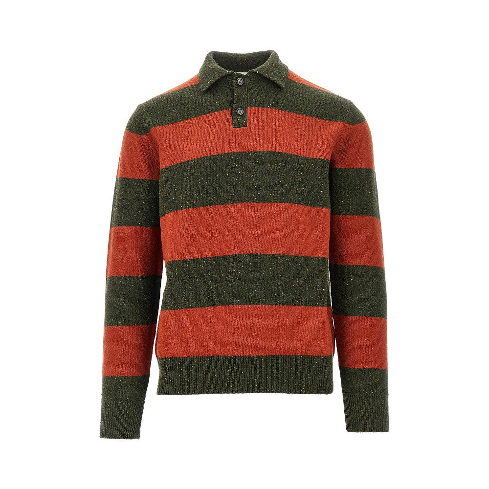 Striped merino wool sweater