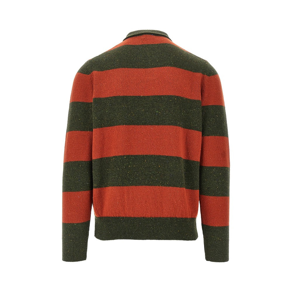 Striped merino wool sweater