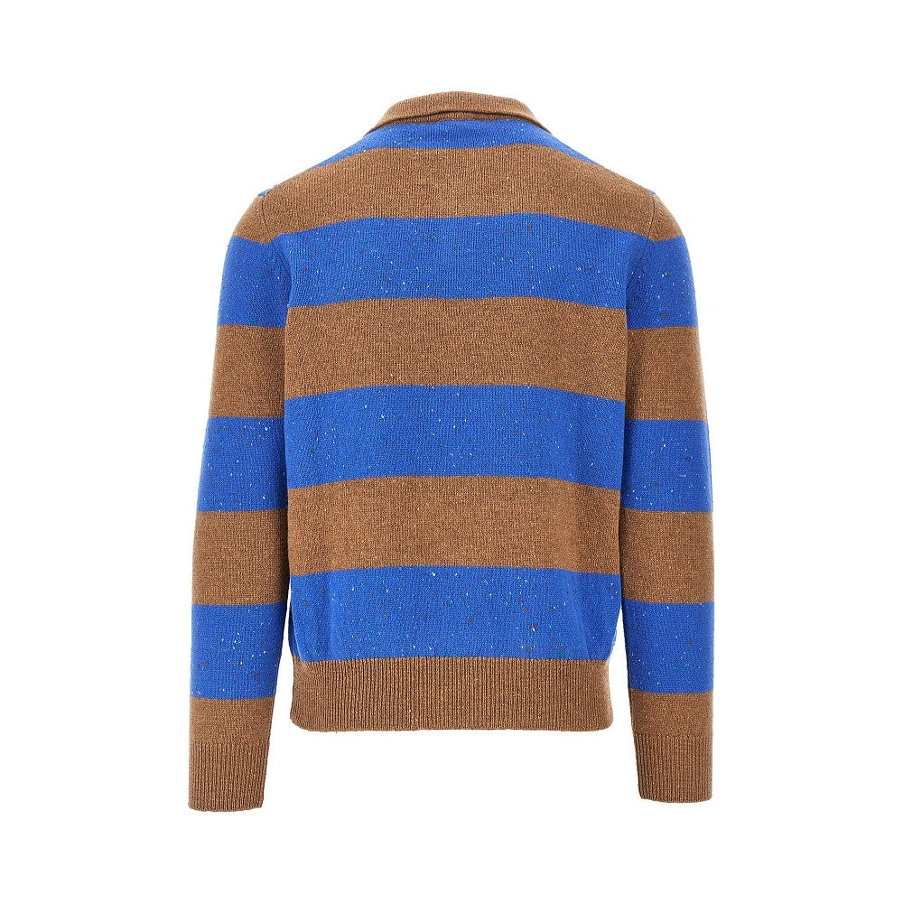 Striped merino wool sweater