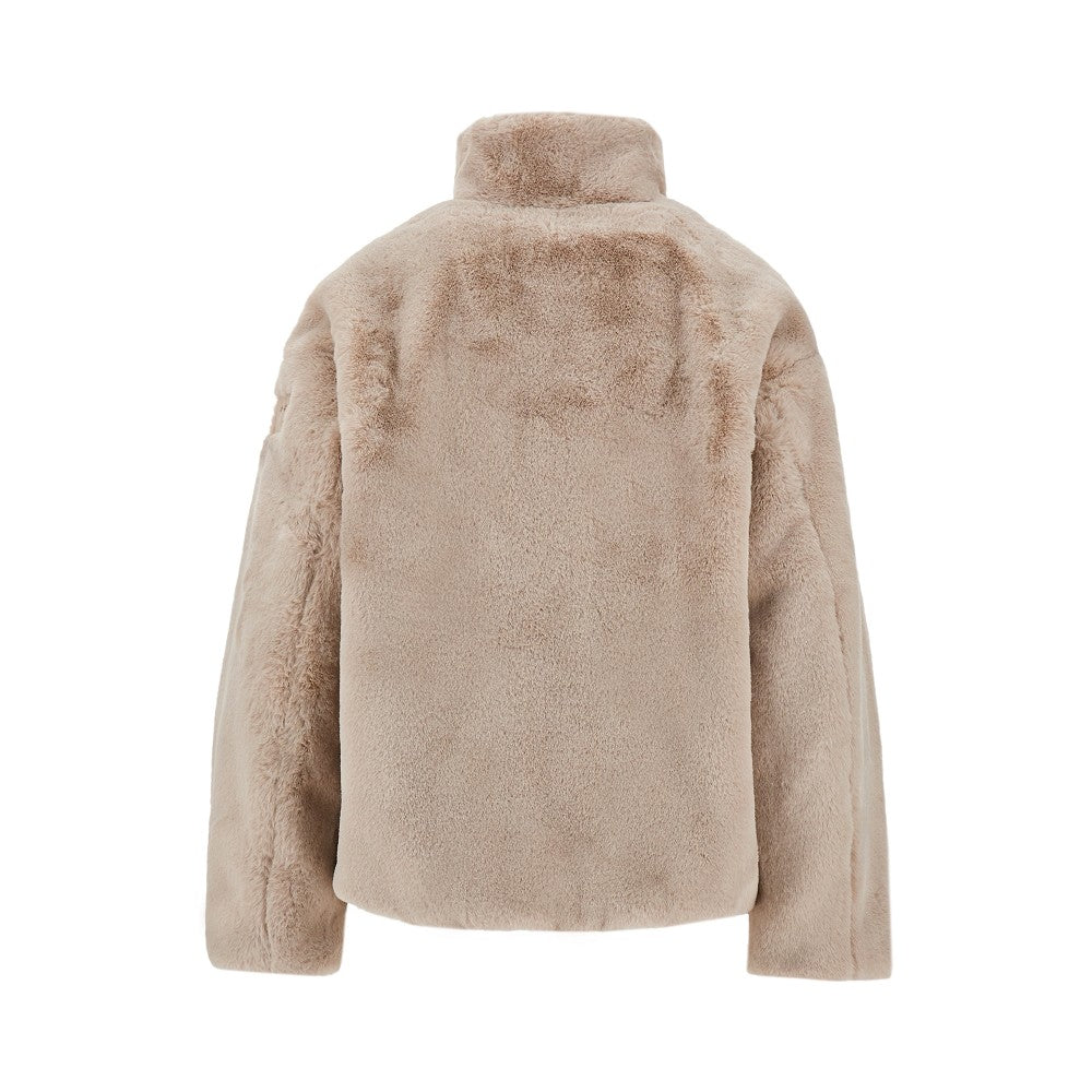 Eco fur 'Barbra' blouson jacket