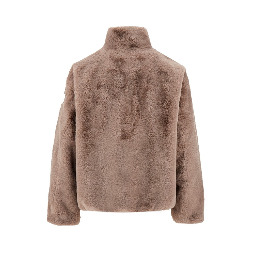 Eco fur 'Barbra' blouson jacket